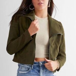 NWT • Daytrip • Faux Suede Jacket •